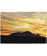 Arizona Postcard Sunset Behind Camelback Mountain Valley Of The Sun - $2.22