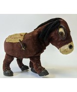Vintage 1950&#39;s Wind-up Mechanical 4-1/2&quot; Tall Donkey or Horse Toy Figure. - $110.00