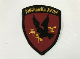 ABCAHWKP KFOR PATCH POLICE ARMY MILITARY BADGE SHOULDER PATCH INSIGNIA A... - $9.50