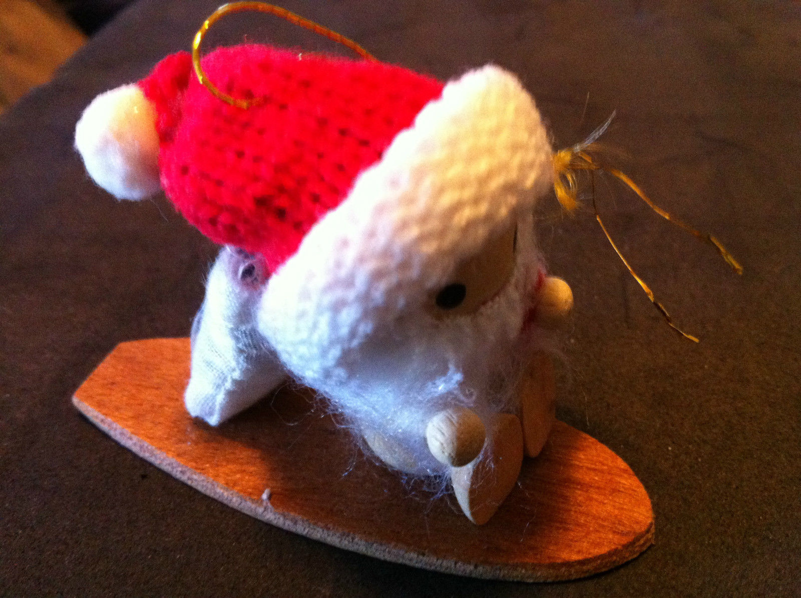 Raggedy Ann Ice Skater Ornament Approx 4.5/"