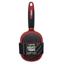 Conair Velvet Touch Hair Brush - Ideal for Thick Hair - Detangle &amp; Style - $14.84