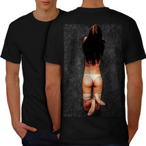 Naked Booty Erotic Sexy Shirt Sexy Lady Men T-shirt Back - $12.99