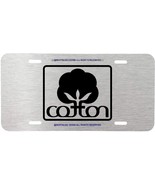 Cotton farmer Assorted Novelty License Plate BrushedAluminum steel Metal... - $8.99