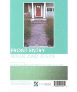 Landscape Plans Front Entry Walk &amp; Steps Paver Layout Landworks Design G... - $7.90