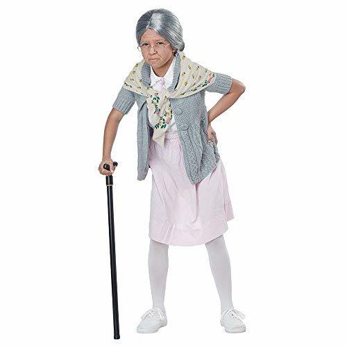Girls Grandma Babushka Halloween Costume Kit - Accessories