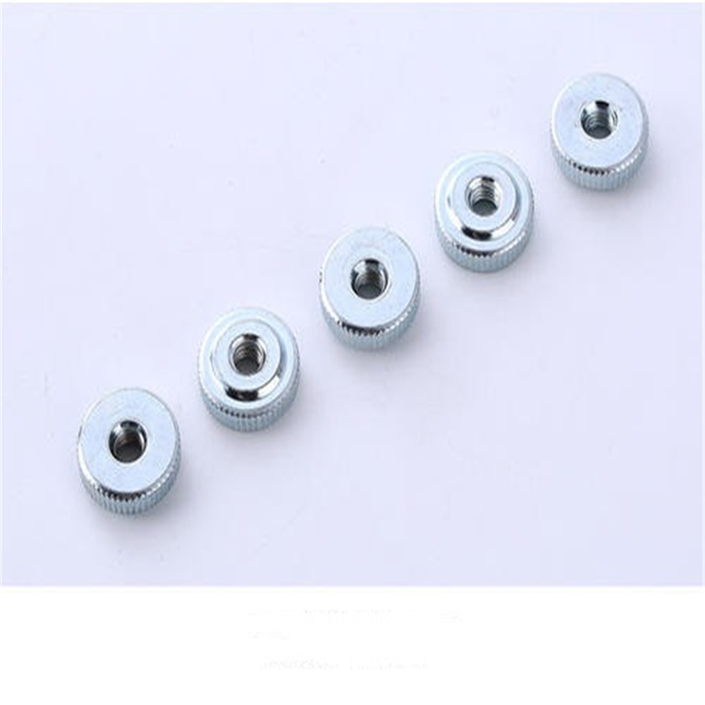 100pcs M5 Knurled Nuts Thumb Knurling Nut Knukles Manual Adjustment