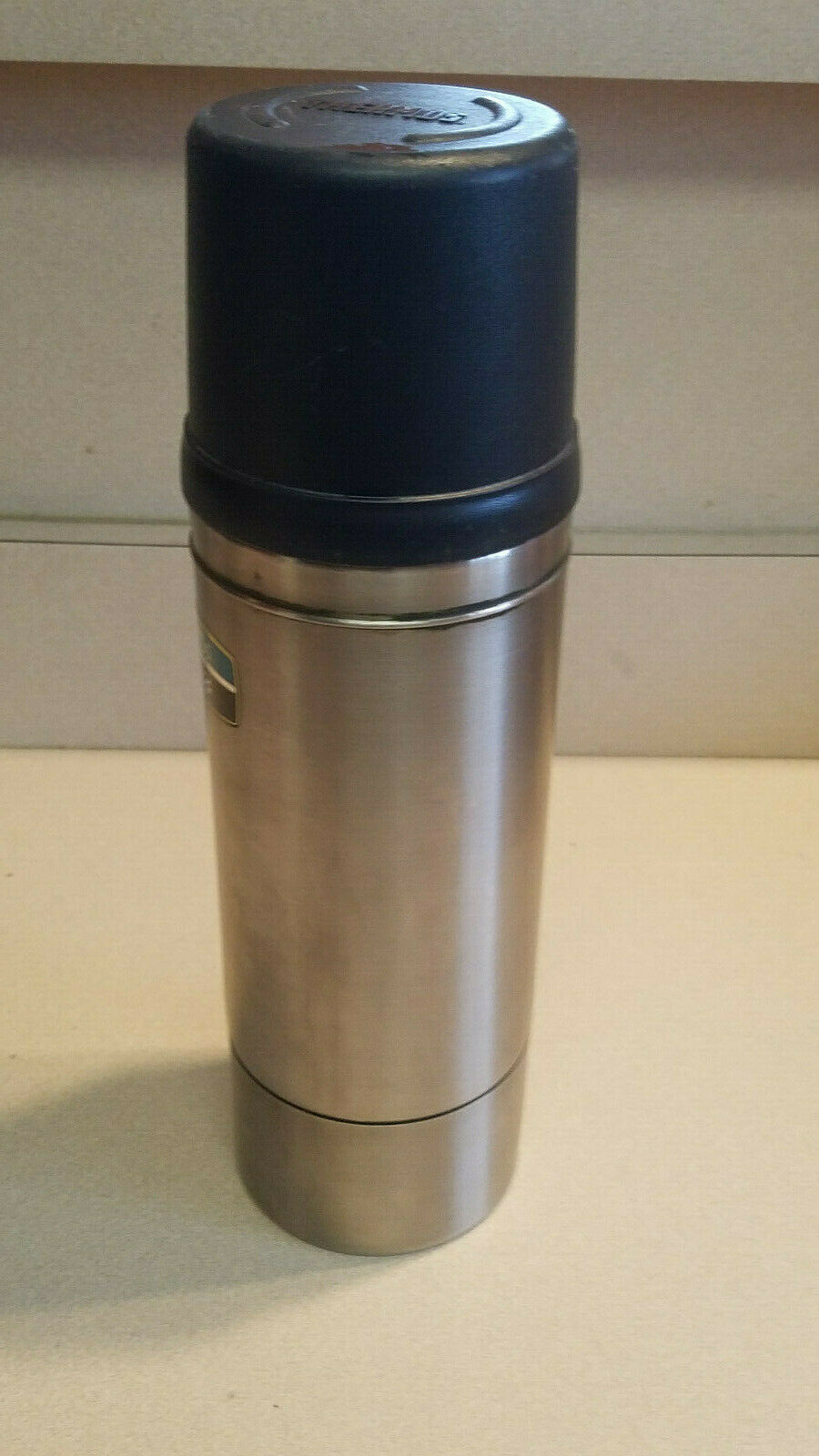 Vintage THERMOS Stainless Steel Model 2264 Stopper 764 Quart Size ...