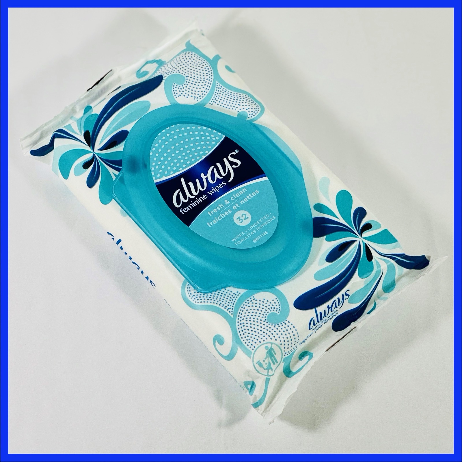 Always Feminine Wipes, Fresh and Clean Scent, 32 count Other Feminine