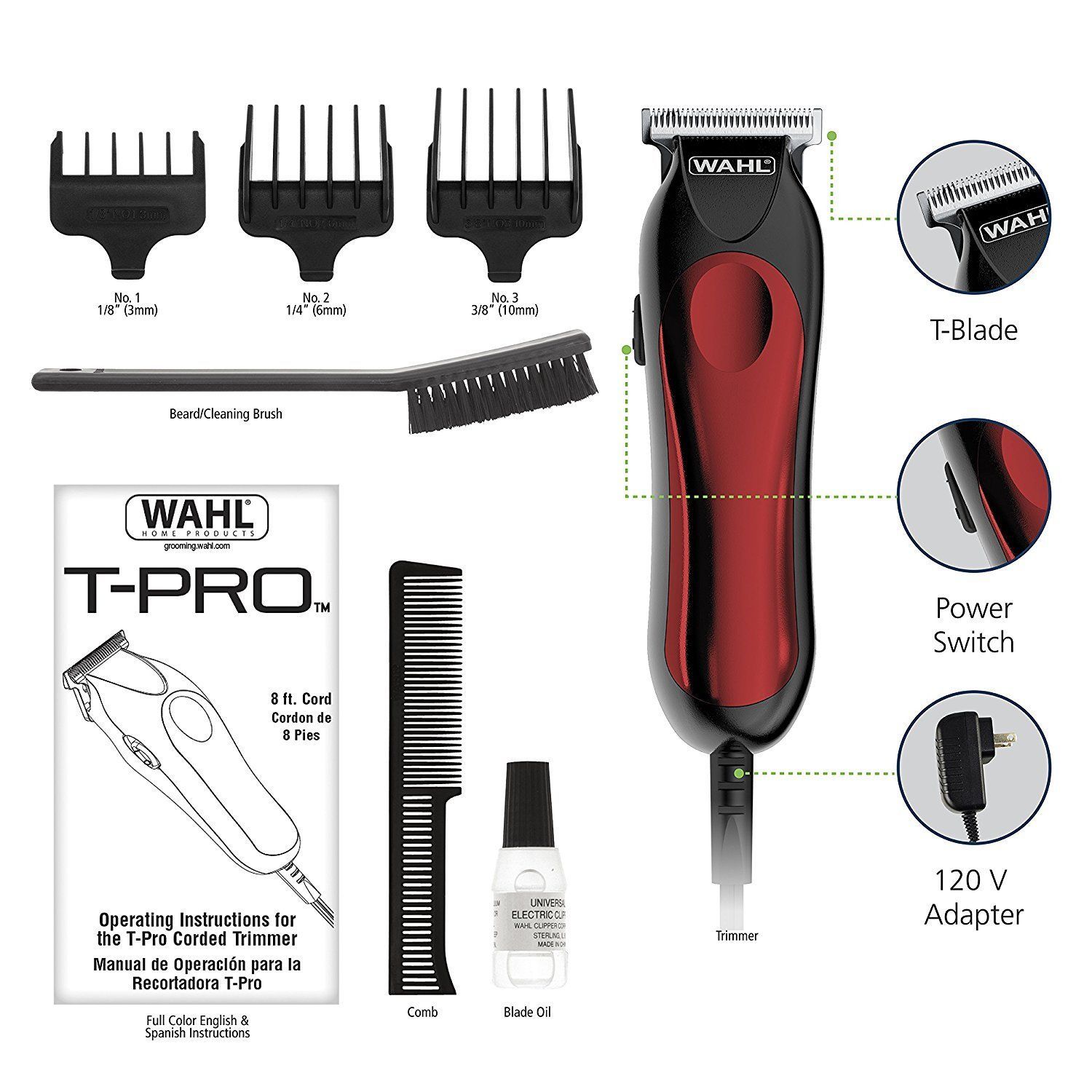 Beard Hair Trimmer Clipper Set Haircutting and 50 similar items