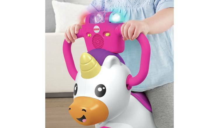 bouncing unicorn fisher price