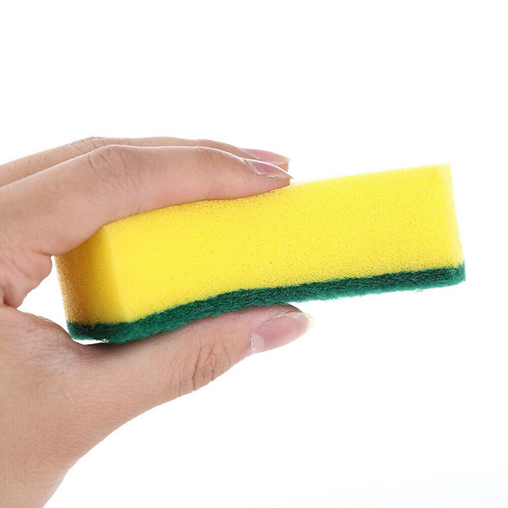 10Pc Kitchen Sponges Scrubber Scrub Scourer for Washing Cleaning Dishes
