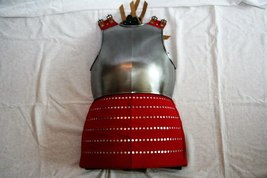 NauticalMart Medieval Knight Red Brigantine With Breastplate Armor Costume image 4