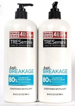 2 Count TRESemme 32 Oz Anti Breakage 80% Less With 5 Vitamin Blend Conditioner