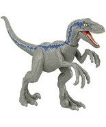 Jurassic World Dominion 2022 Movie Series Ferocious Pack Velociraptor Blue - $16.99
