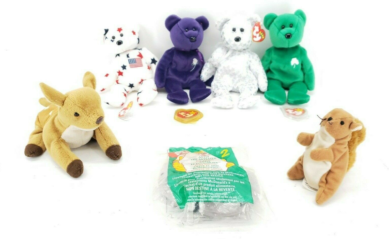 righty 2004 beanie baby value