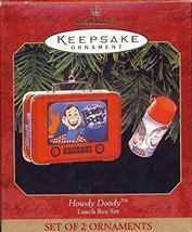 Hallmark 1999 Ornament - Howdy Doody Lunch Box Set of 2 Ornaments - $9.85