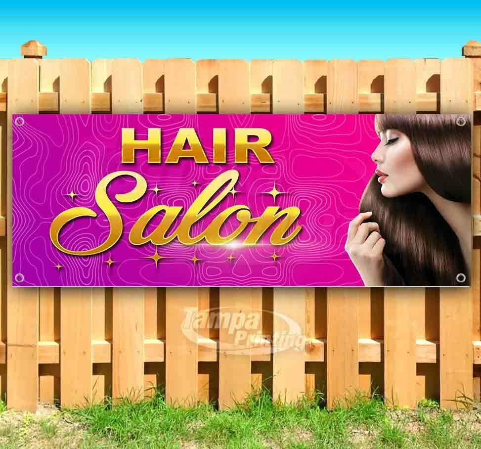 NOW HIRING HAIR STYLIST Advertising Vinyl Banner Flag Sign Many Sizes USA