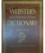 Webster&#39;s New Twentieth Century Dictionary (Second Edition Unabridged - ... - $47.66