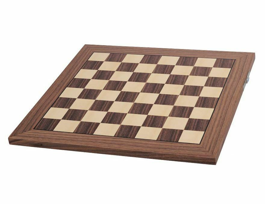 DGT Walnut Wooden Chess Board - NON-Electronic - 55 cm / 21.5 ...