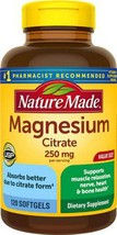 Nature Made Magnesium Citrate -- 250 mg - 120 Softgels Vitamin Supplemen... - $28.29