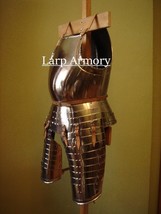 Medieval lady breastplate wearable reenactment suit of armour image 2