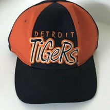 Vtg Detroit Tigers MLB Baseball Starter Snapback Hat Cap Embroidered Tri... - $42.70