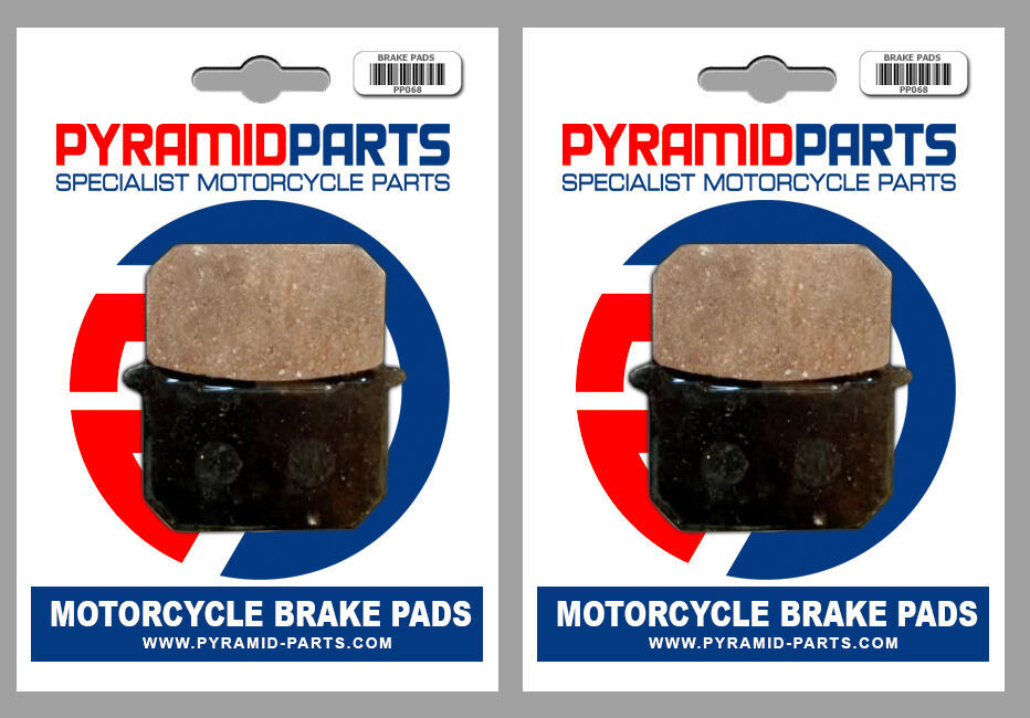 Primary image for Front & Rear Brake Pads (2 Pairs) for Kawasaki Z 500 81-83