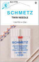 Schmetz Twin Machine Needle-Size 3.0/90 1/Pkg - $7.94