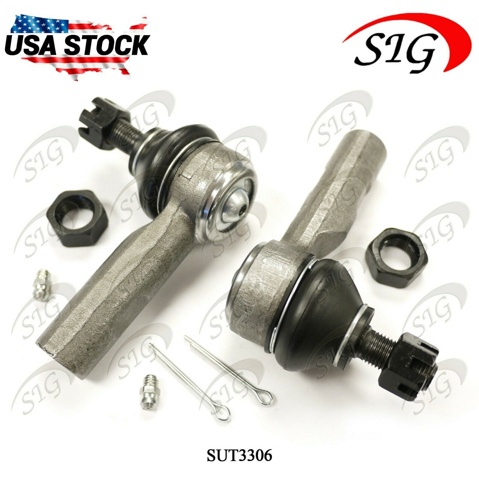 2 JPN Front Outer Tie Rod for Toyota Sienna 19982002 2003 Same Day