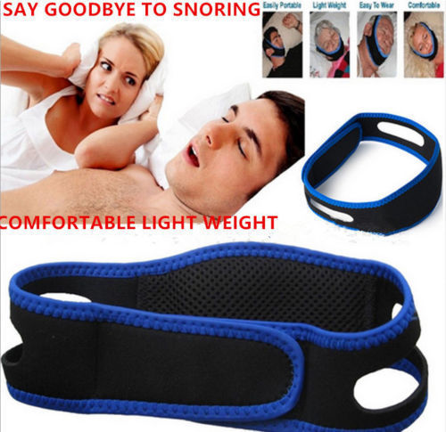 Genuine My Snoring Solution Chin Strap Sleep Apnea Belt Stop Snoring TMJ