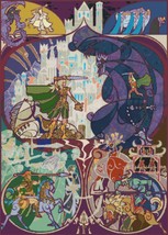 counted Cross Stitch Pattern LOTR stained glass 276*386 stitches BN1135 - $3.99