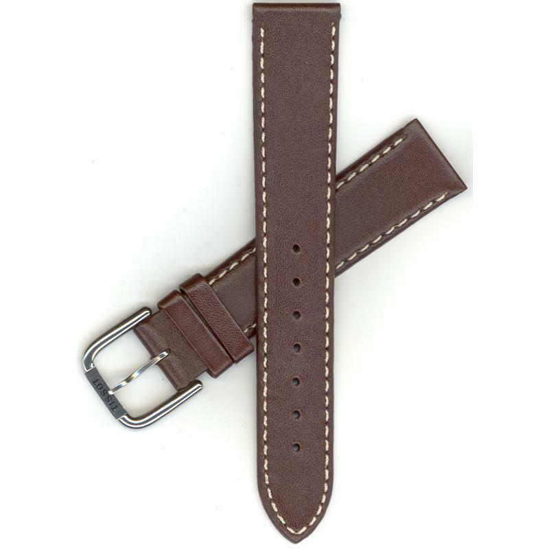 Primary image for Tissot Man's 18mm Brown Genuine Leather Watch band T600013137 J376/476