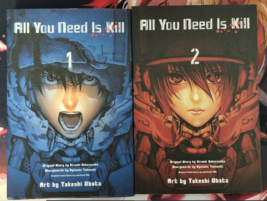 All You Need Is Kill Takeshi Obata Manga English Version Volume 1 & 2 Comic New  - $47.80