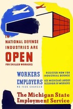 National Defense Industries are Open 20 x 30 Poster - $25.98