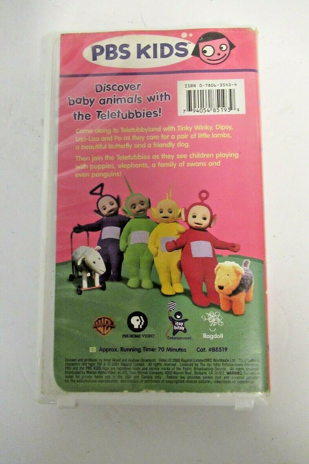 Teletubbies Baby Animals - PBS Kids - VHS Tape Discover Baby Animals ...