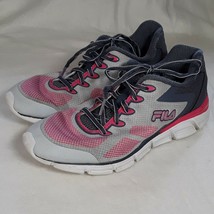 Fila Women's Size 6 Sneakers Tennis Running  Athletic Shoe Grey Pink White - $16.78