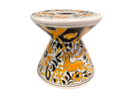RARE Handmade Vintage Nassos Keramik Deer Candle Holder Greece Signed image 7