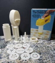 Vintage&quot; THE COOKIE MACHINE&quot; AS SEEN ON TV.. Cordless Electric Cookie ma... - $24.20