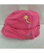 Carter&#39;s Little Ladybug Pink Baby Girl Layette Hat Cap Beanie Vintage 3-... - $19.79
