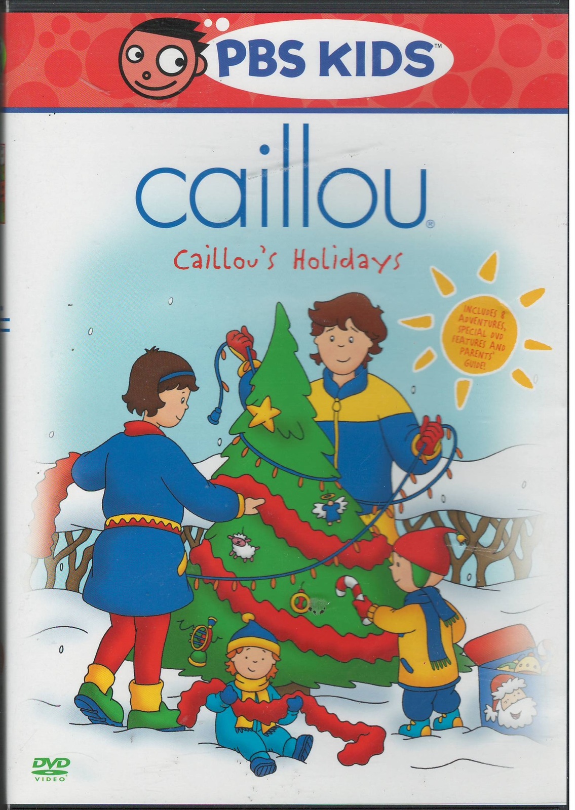 PBS Kids Caillou's Holidays DVD - DVD, HD DVD & Blu-ray