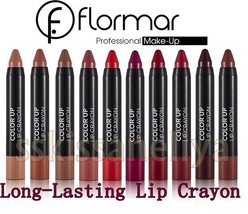 Flormar Color Up Lip Crayon Long Lasting Velvet Texture - $7.38