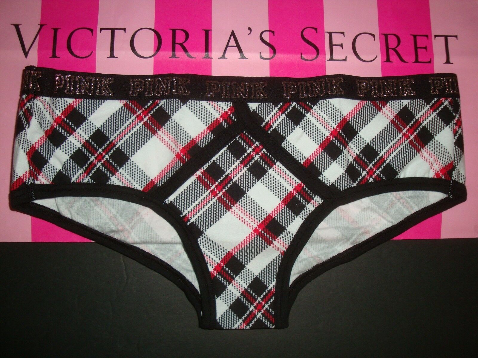 victoria secret plaid underwear