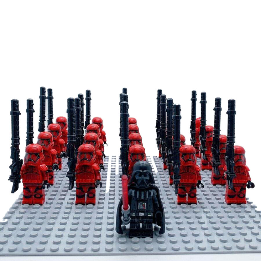 21pcs Star Wars Rise of Skywalker Sith Troopers & Darth Vader Minifigures Toys