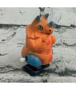 Collectible Vintage Wind Up Toy Walking Dinosaur Triceratops - $14.84