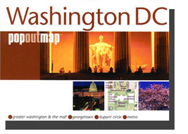 Washington, DC (district of columbia) Popout Map - $8.34