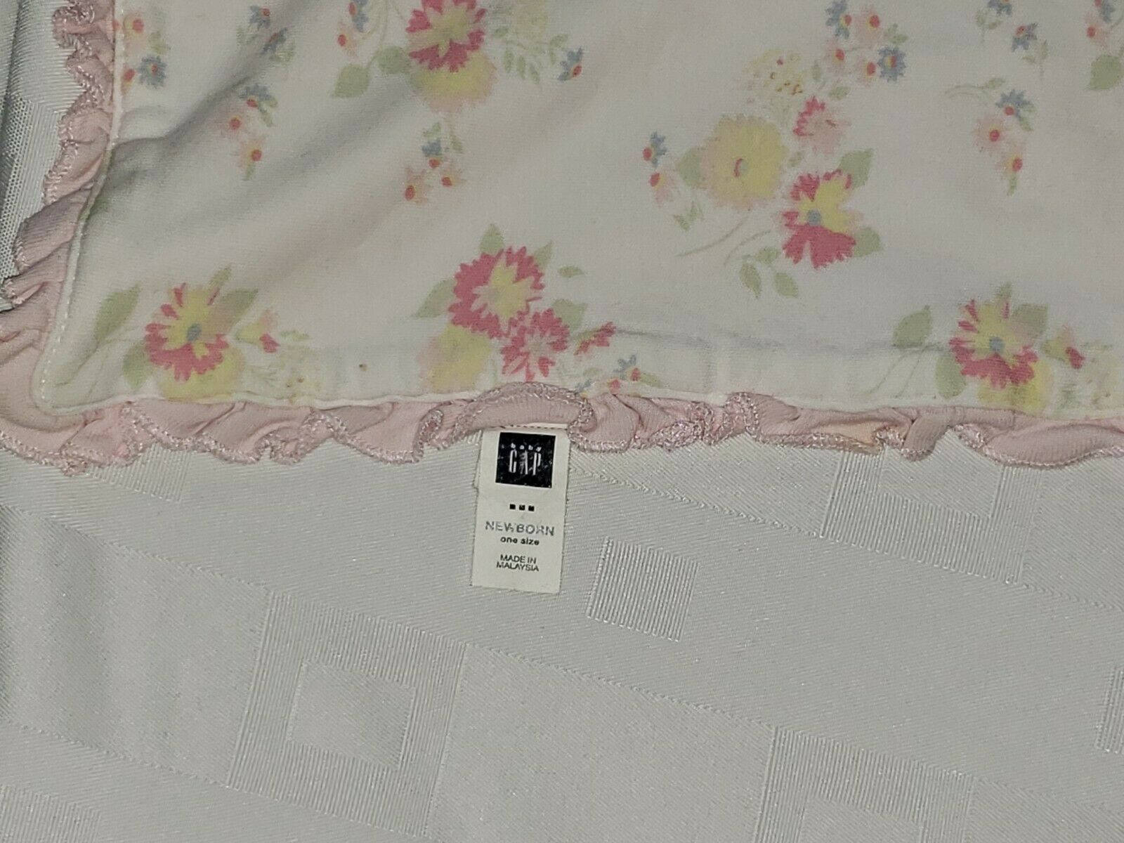 vintage baby gap blanket