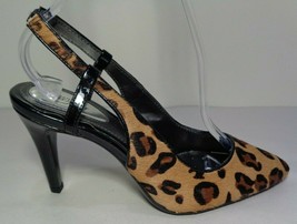Alfani Step N Flex Size 6.5 M KALINA Leopard Slingback Heels New Womens Shoes - $35.05
