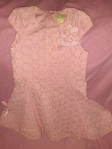 The Children&#39;s Place Pink Eyelet Dress Sz 24 Months - $39.59