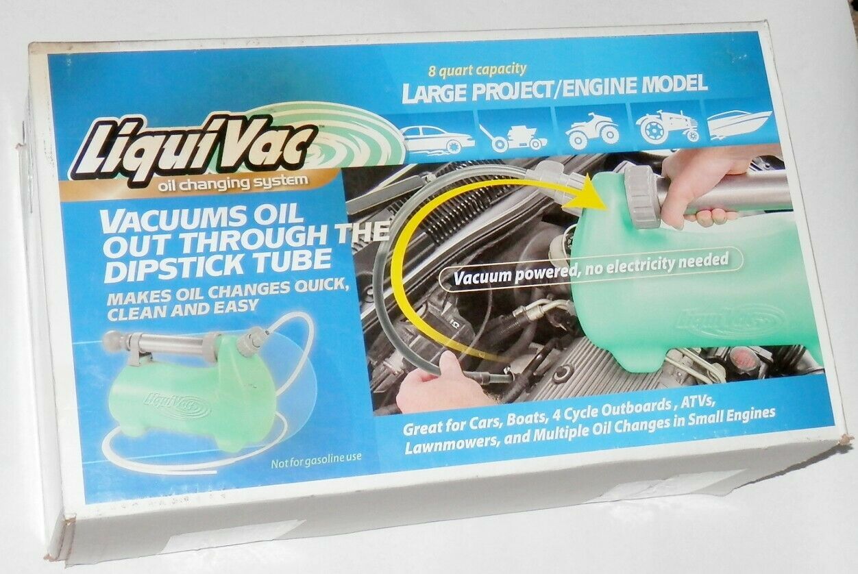 LiquiVac Air Power Vacuum Pump Suction Oil Fluid Change Auto Farm Boat
