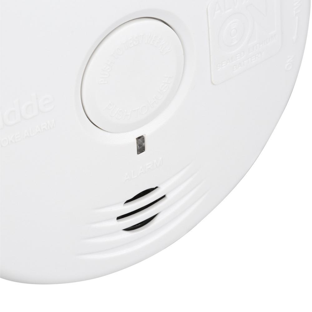 Kidde Battery Smoke Detector 3Volt Tamper Resistant Safety Light (3